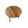 kiuub Couchtisch/Beistelltisch aus regionaler Roteiche | schwarze Hairpin Legs | 50 cm Durchmesser | Handgefertigt