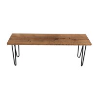 kiuub Sitzbank Eiche / aus einem Stück / Hairpin...