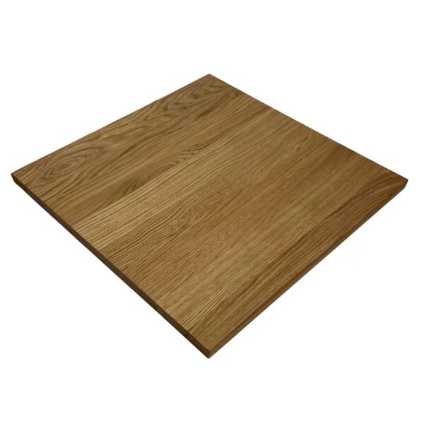 kiuub Tischplatte aus massiver Eiche | 60x60 cm
