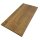 Tischplatte Eiche massiv 100x50 cm | Handgefertigt
